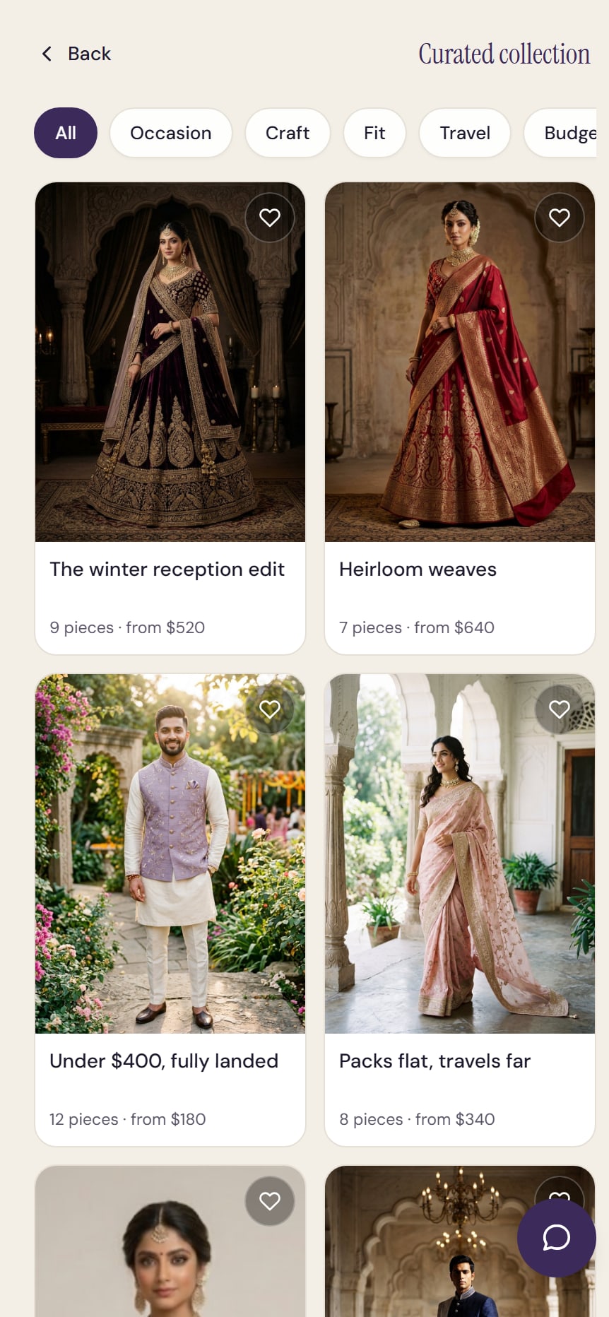 Aura curated collection